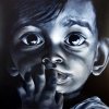 Child with child in his eyes
